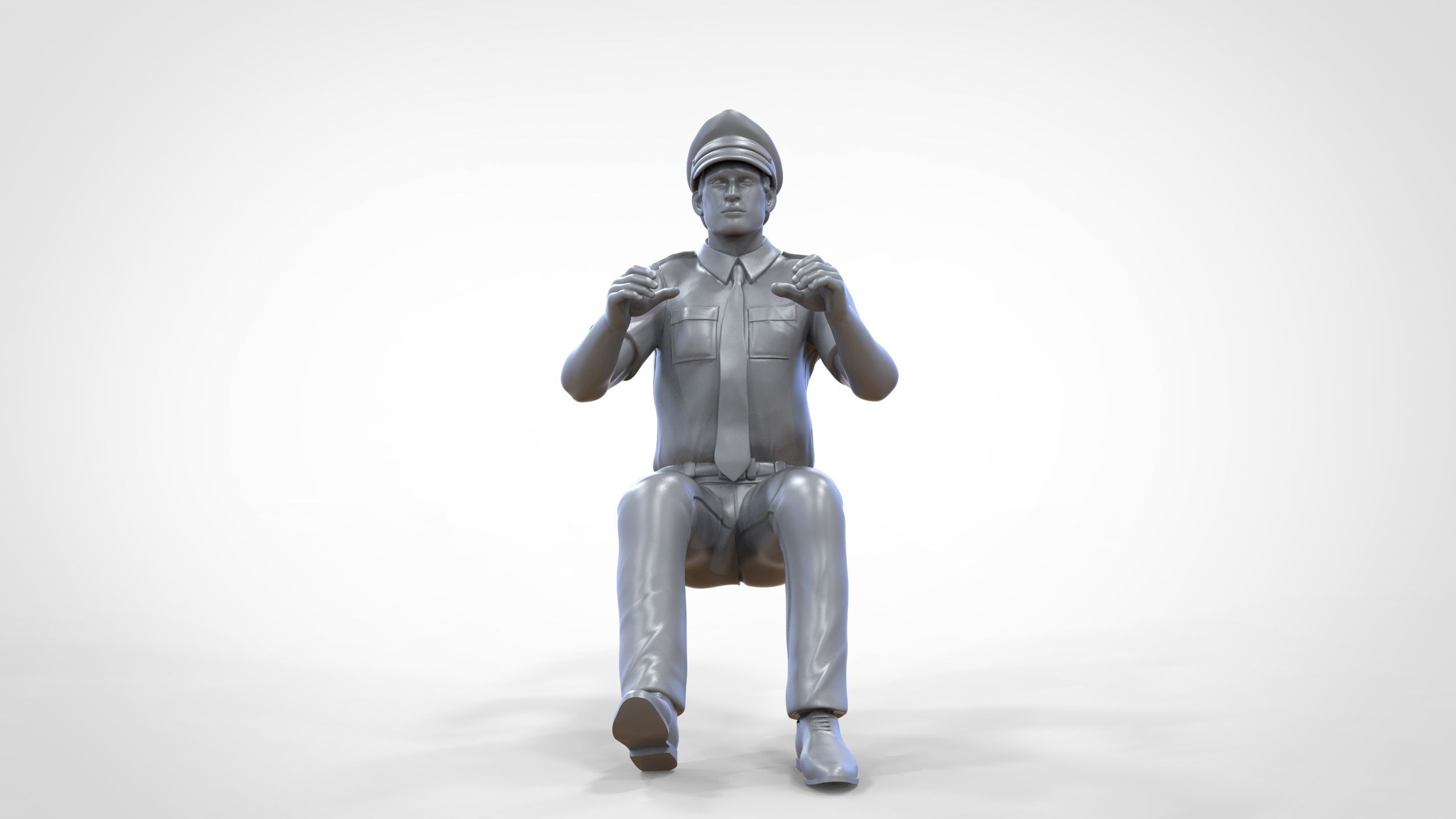 N2 Truck or Bus Driver 3D print model_28