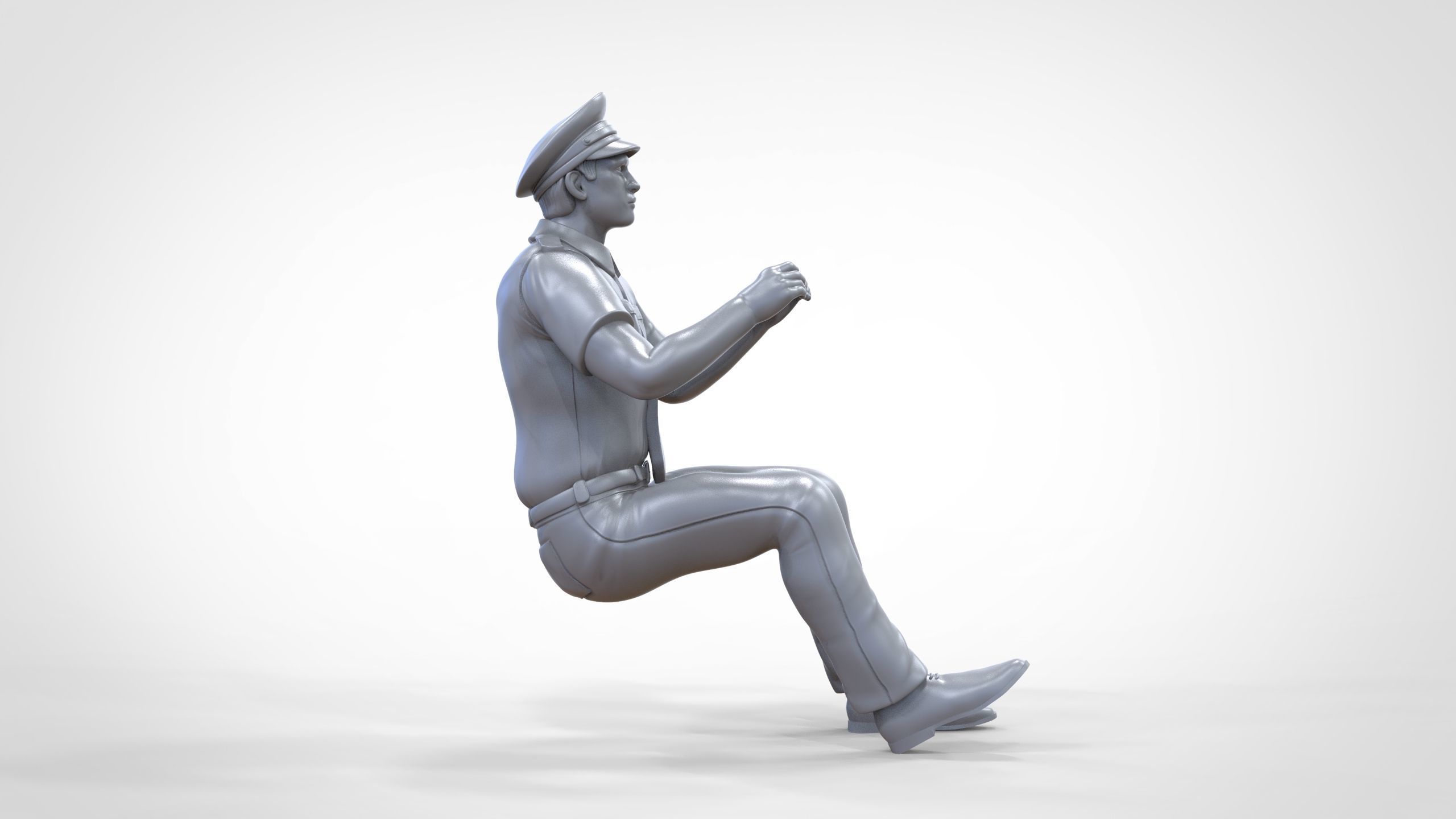 N2 Truck or Bus Driver 3D print model_22