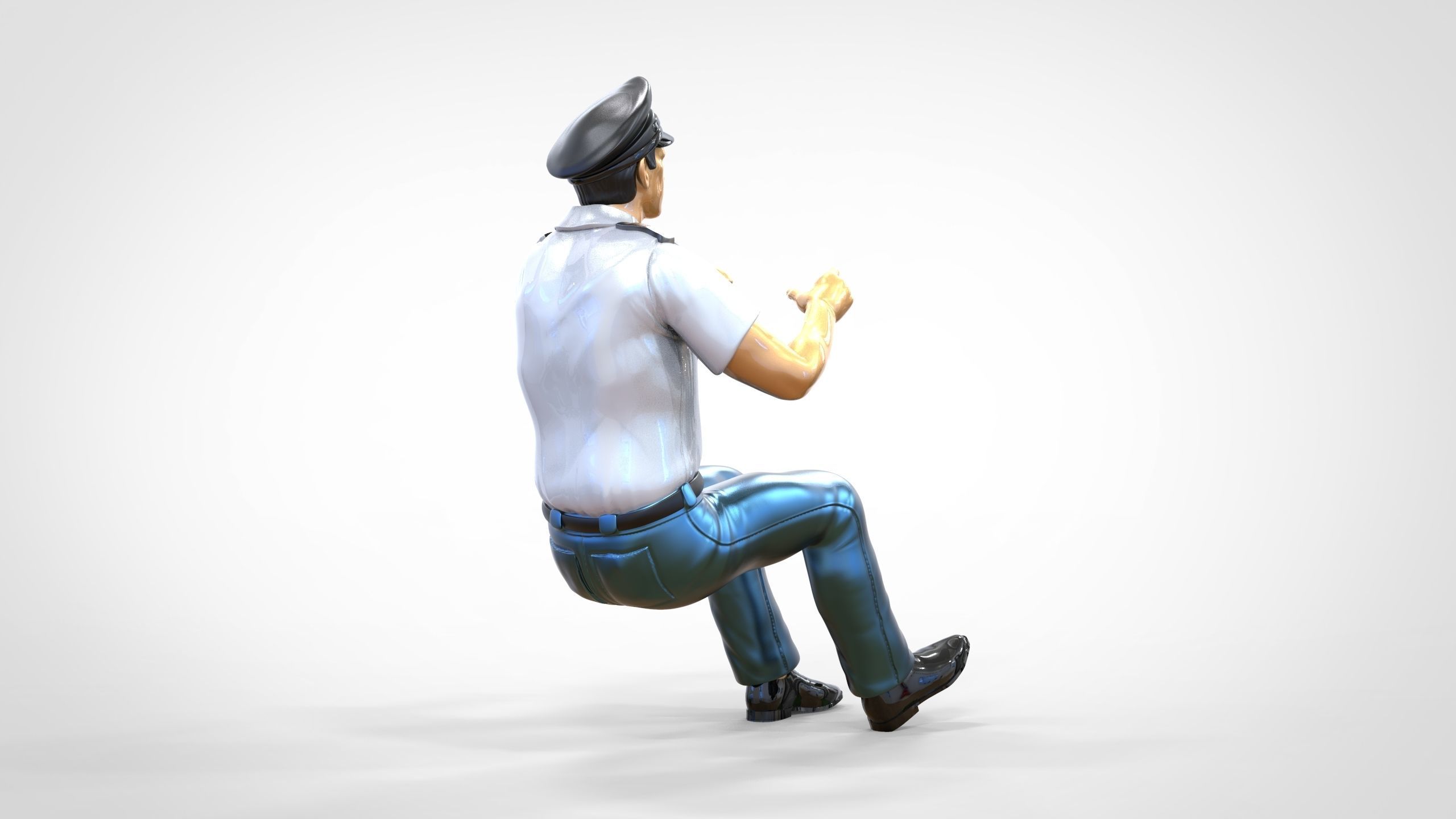 N2 Truck or Bus Driver 3D print model_4