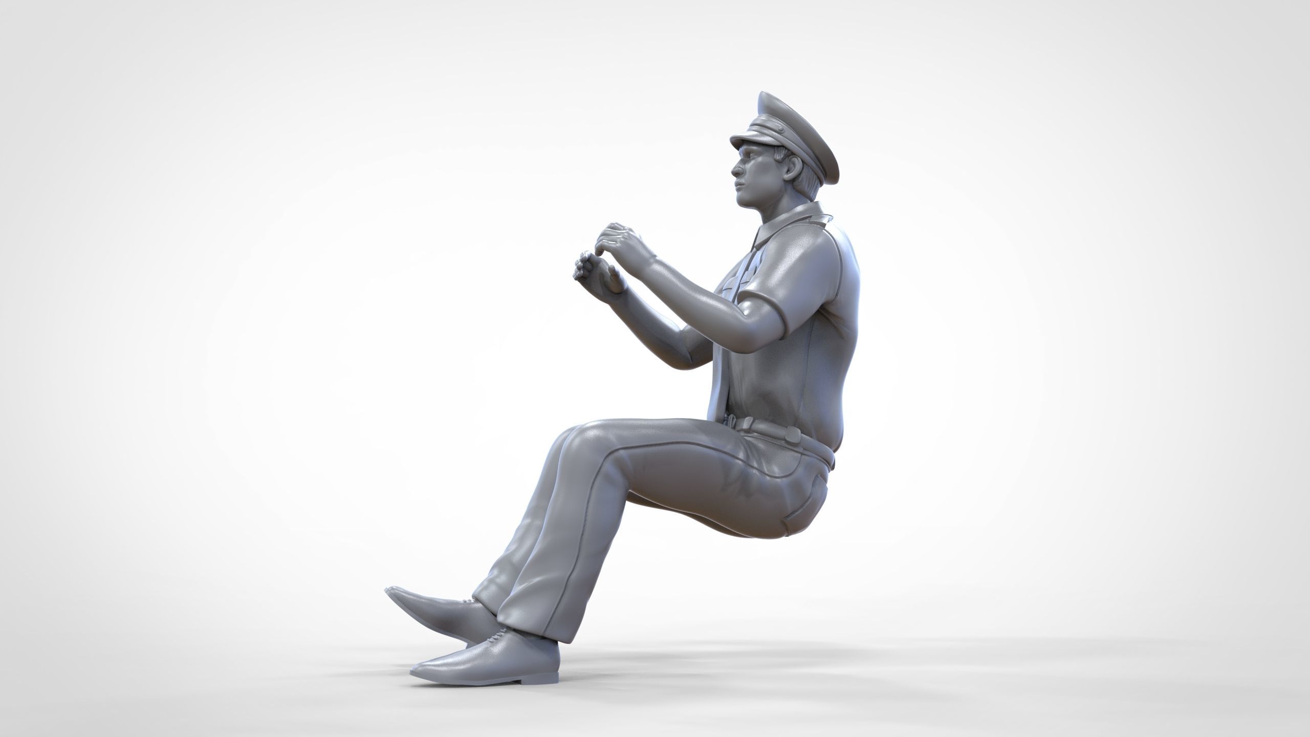 N2 Truck or Bus Driver 3D print model_26