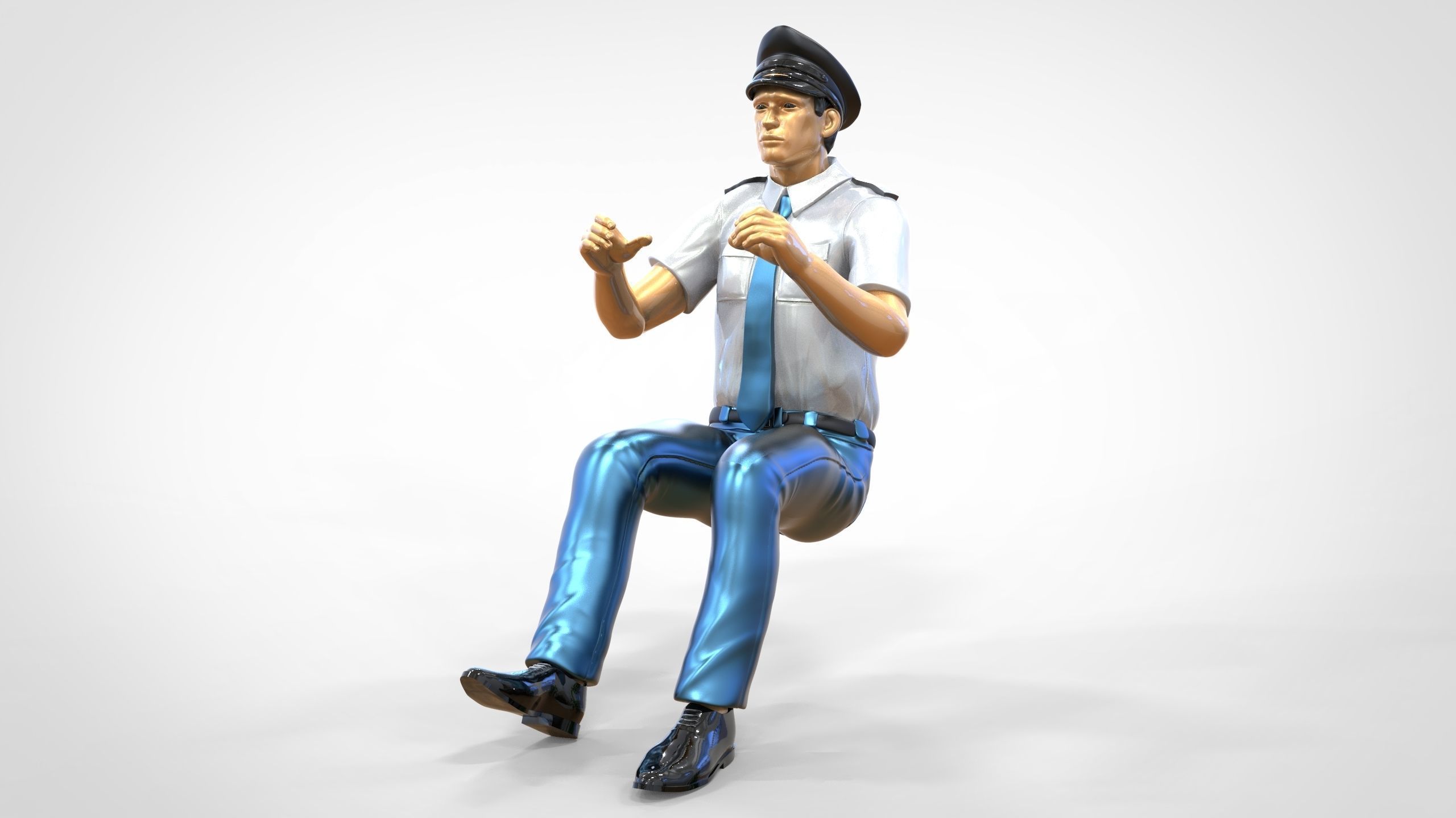 N2 Truck or Bus Driver 3D print model_30