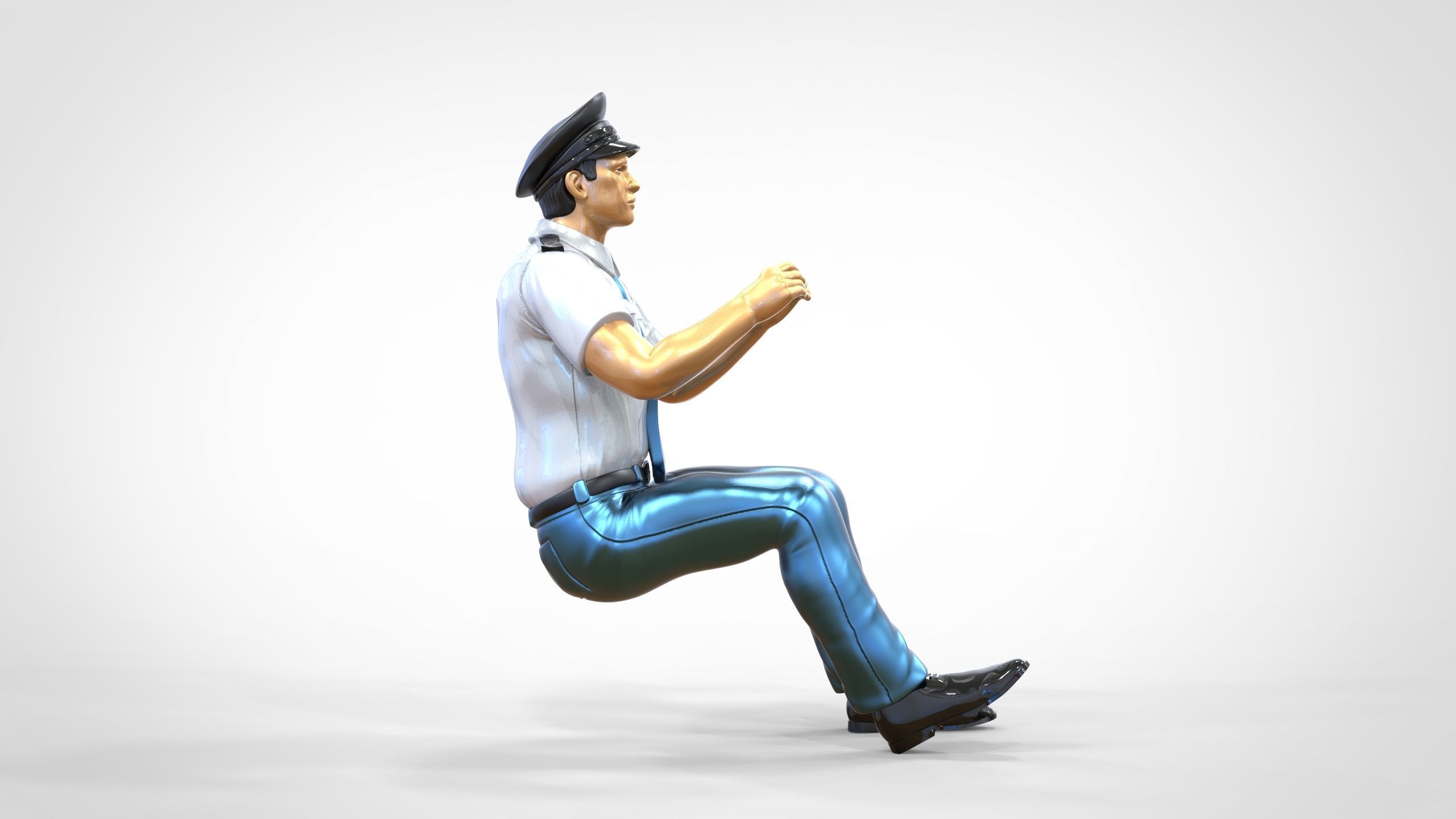 N2 Truck or Bus Driver 3D print model_2