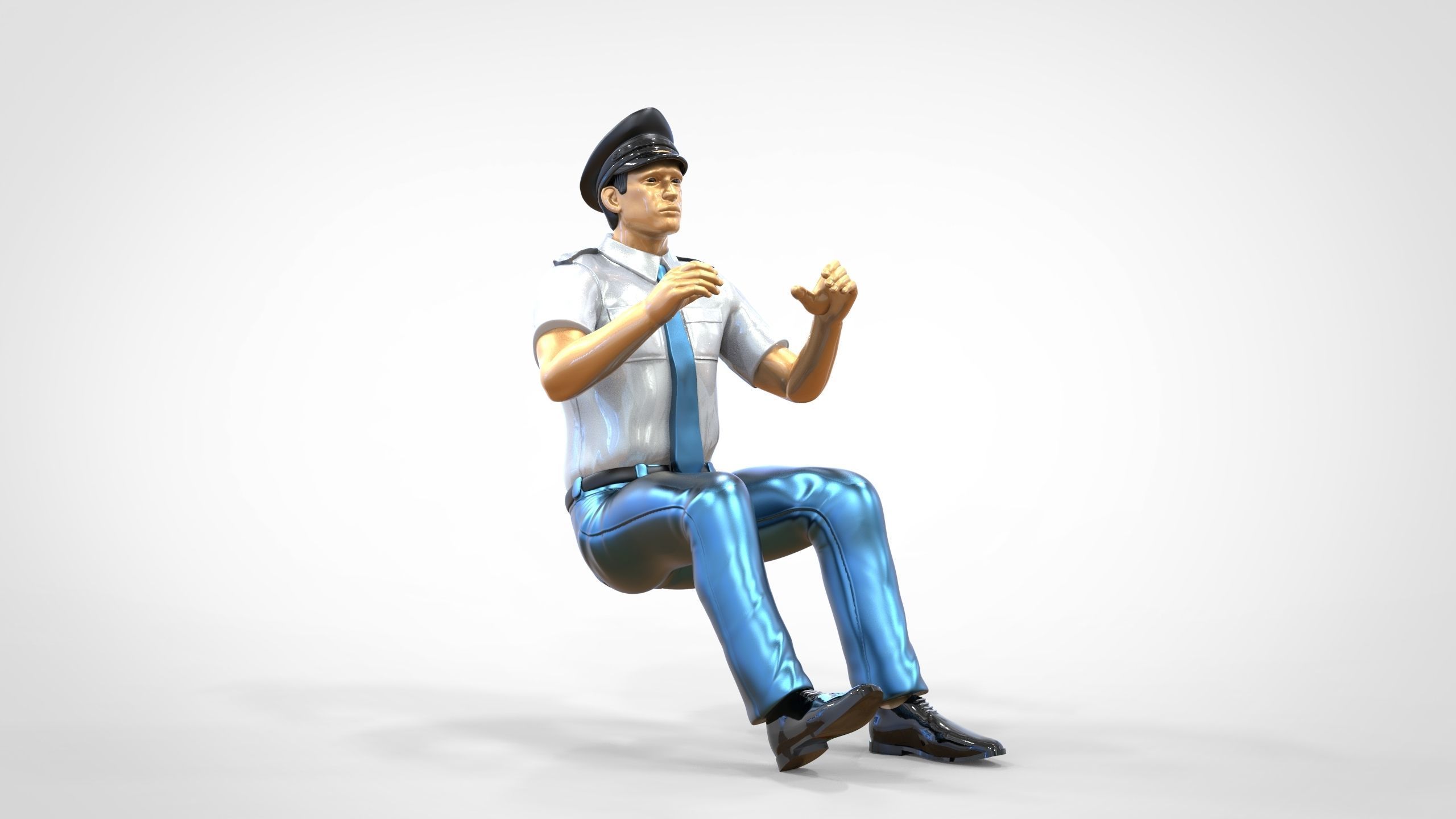 N2 Truck or Bus Driver 3D print model_19