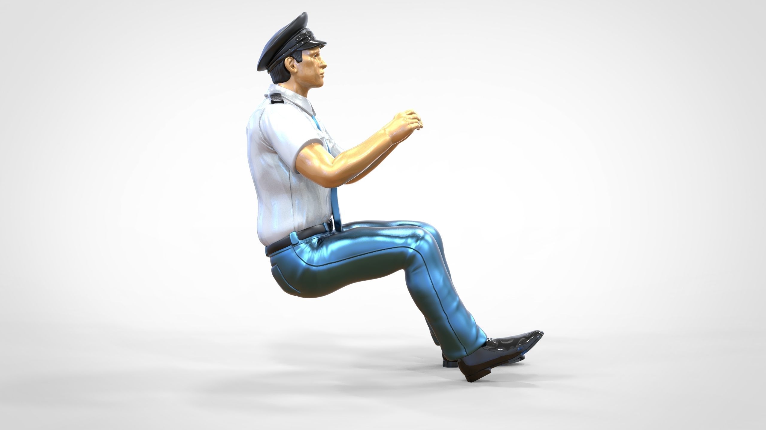 N2 Truck or Bus Driver 3D print model_20