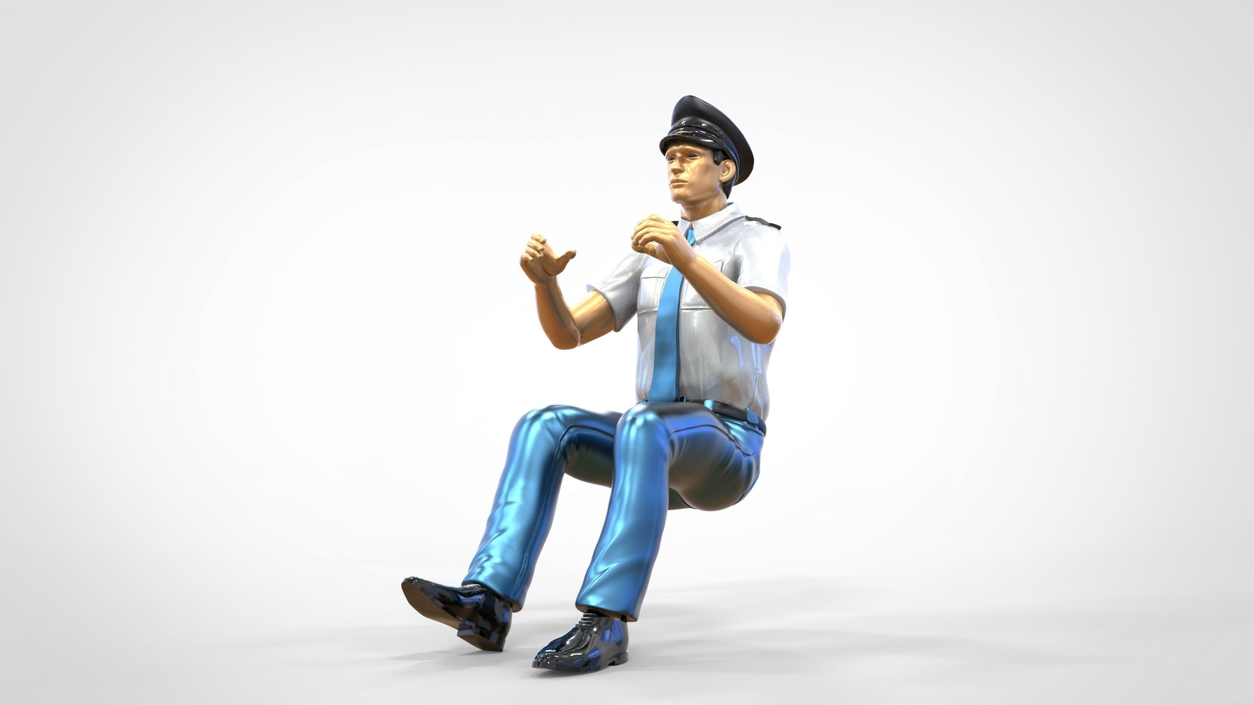 N2 Truck or Bus Driver 3D print model_14