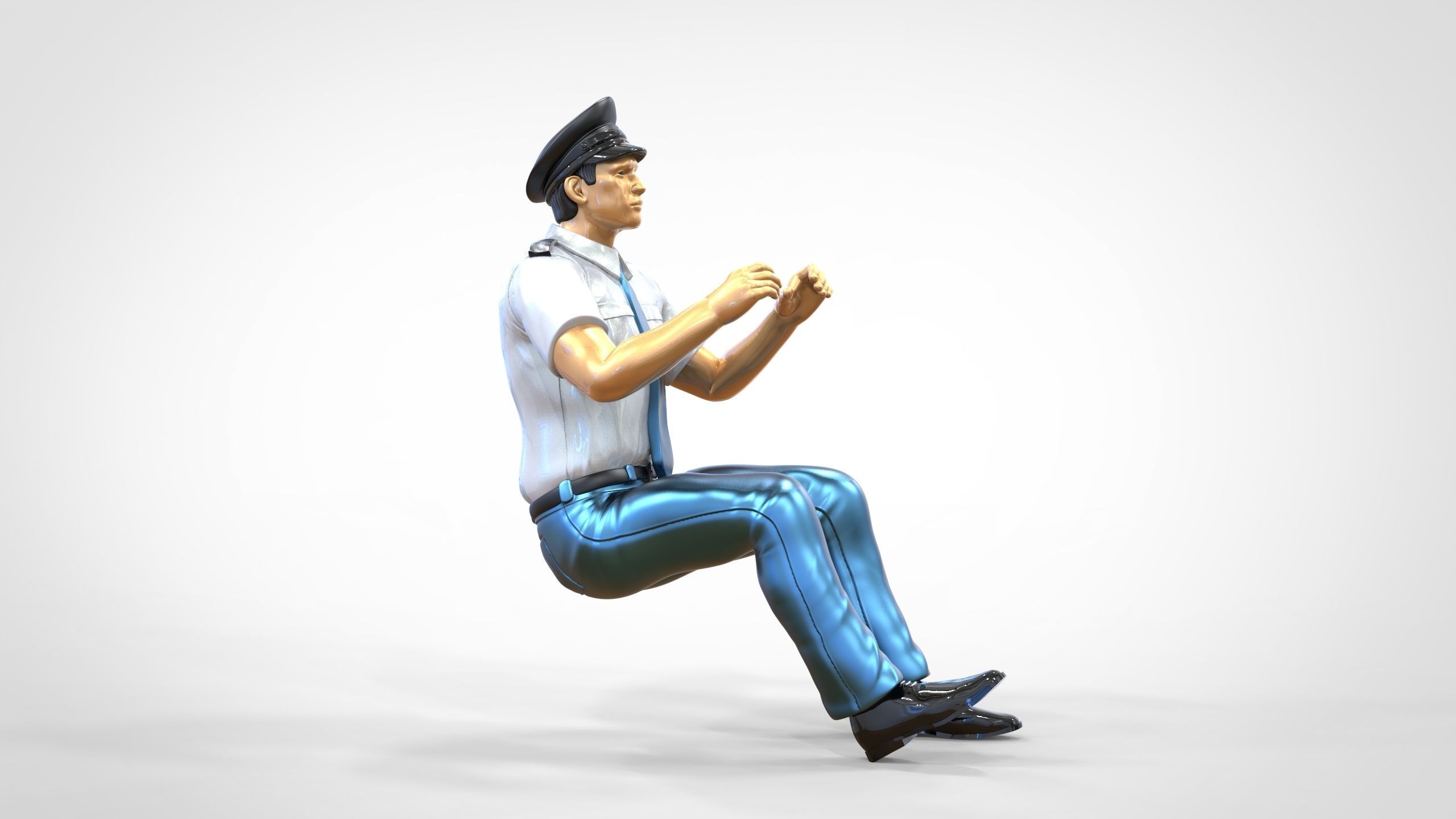 N2 Truck or Bus Driver 3D print model_31