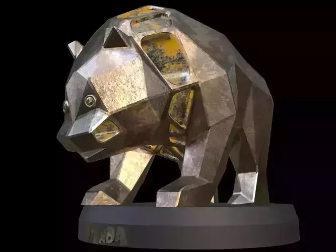 Steampunk Panda Pose