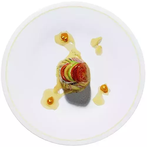 Ratatouille cartoon food 3D model 6