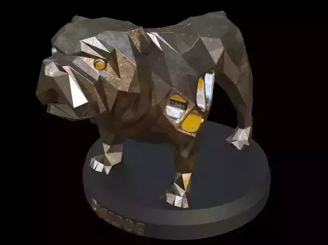 Steampunk Old Bulldog