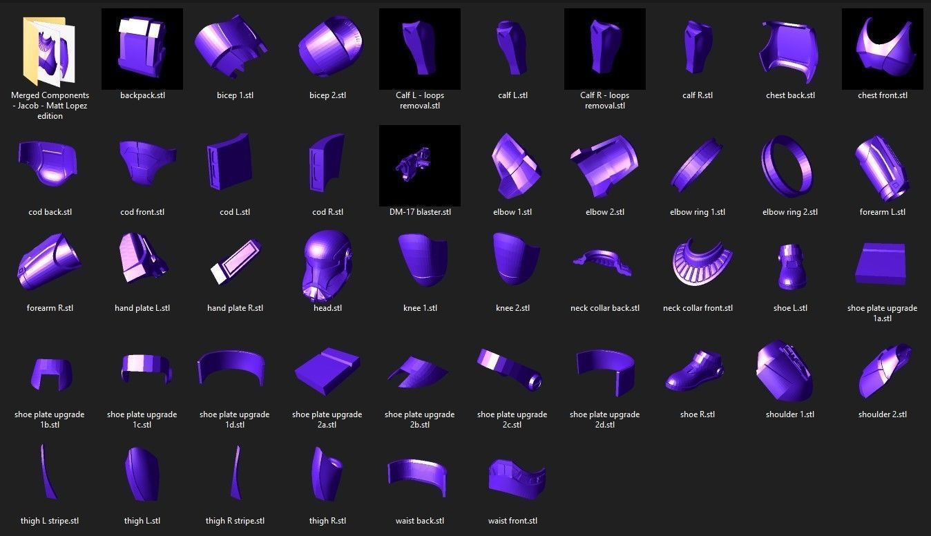 Clone Commando 6 inch figure kit conversion STL 3D print model_5