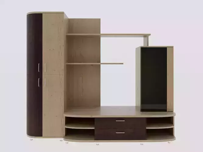 cupboard tv unit with shelves and drawers