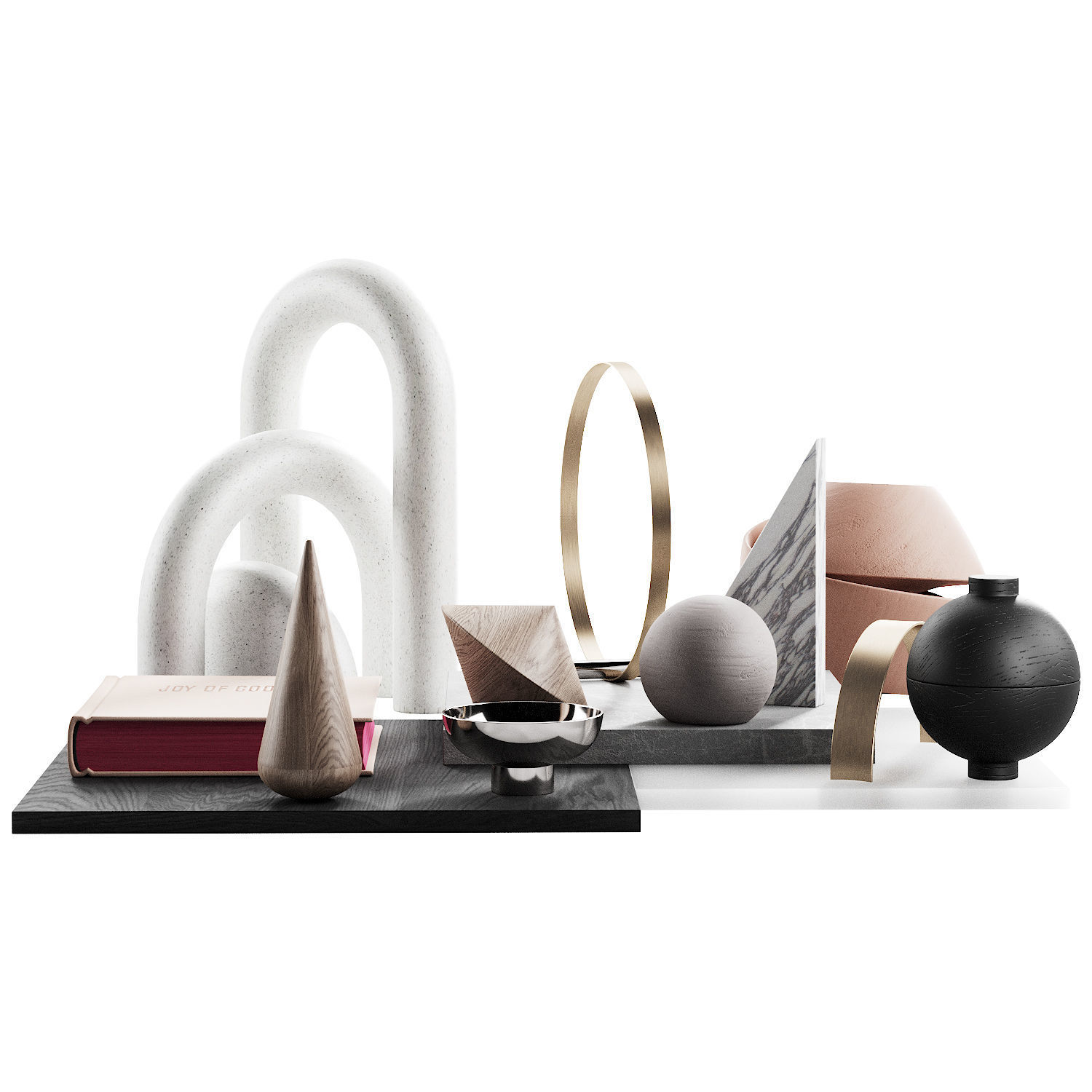 009 geometric figure set for the coffe table 002 3D model_11