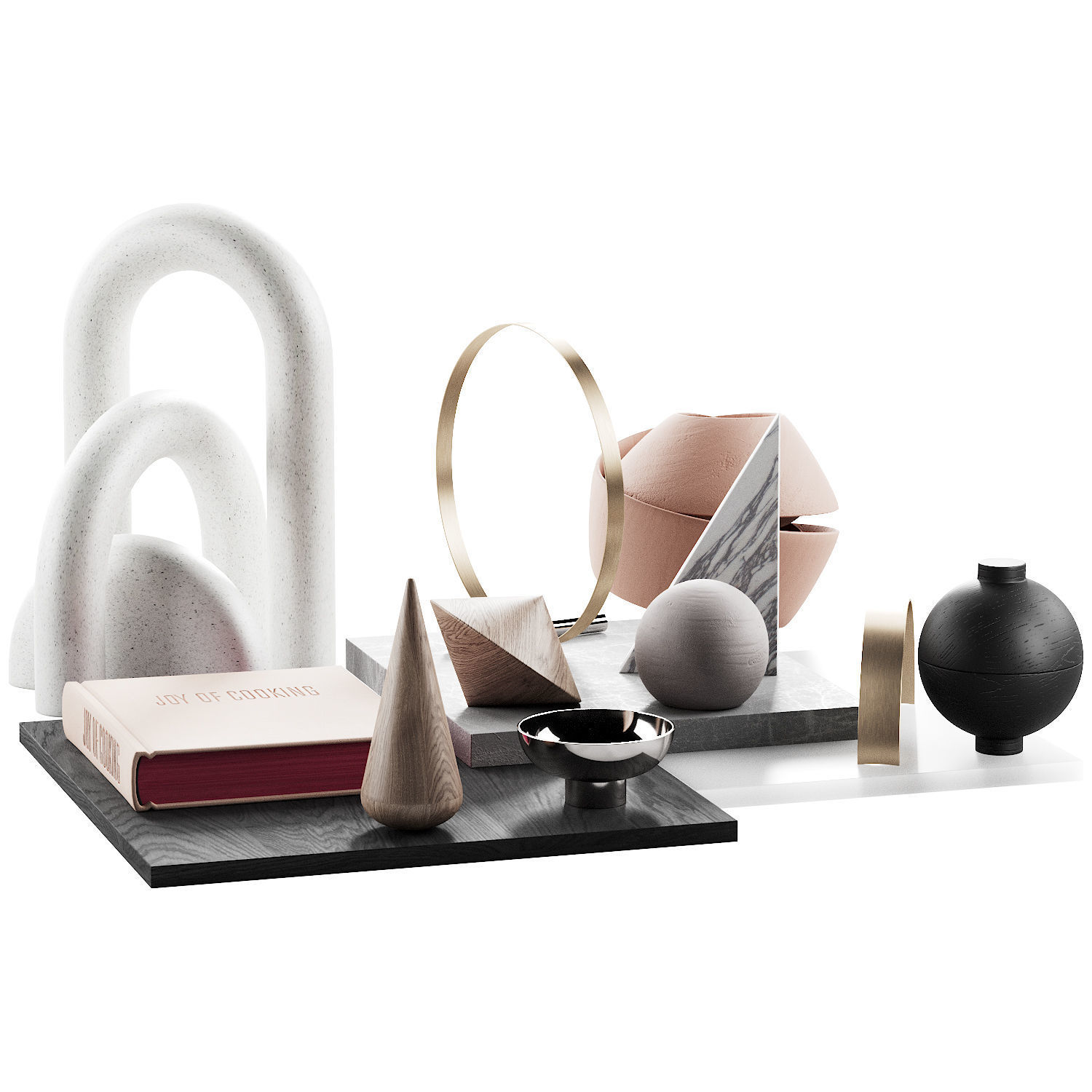 009 geometric figure set for the coffe table 002 3D model_6