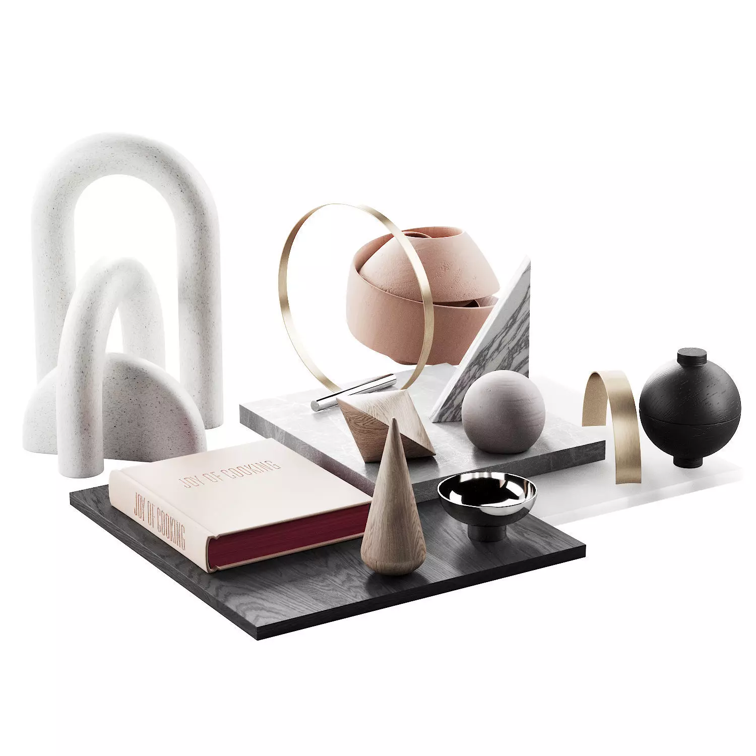 009 geometric figure set for the coffe table 002 3D model_0