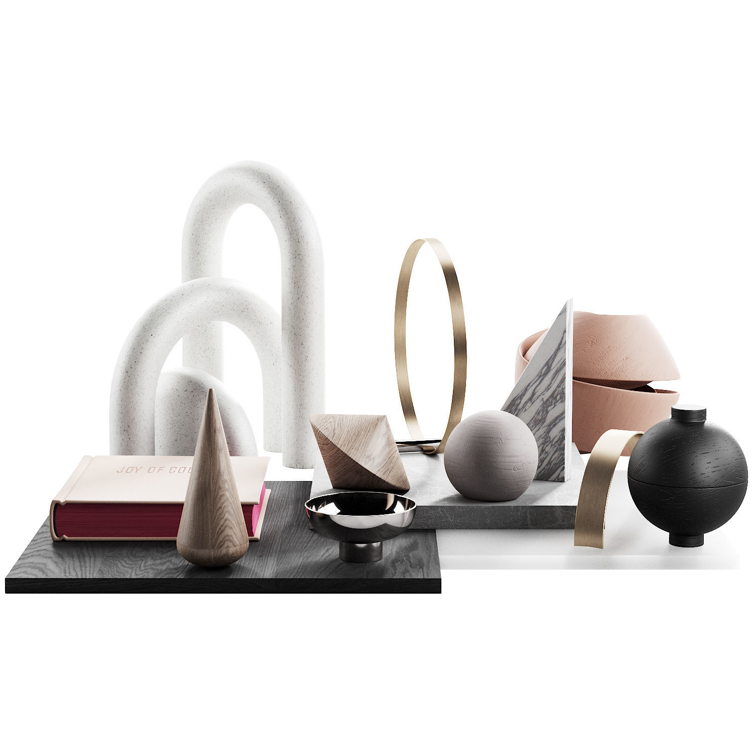 009 geometric figure set for the coffe table 002 3D model_7