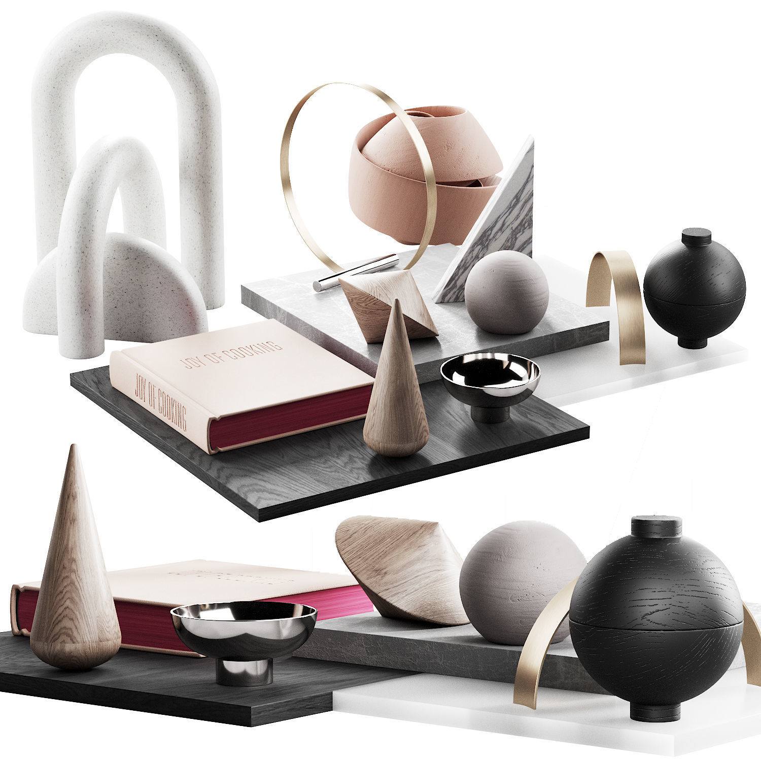 009 geometric figure set for the coffe table 002 3D model_19