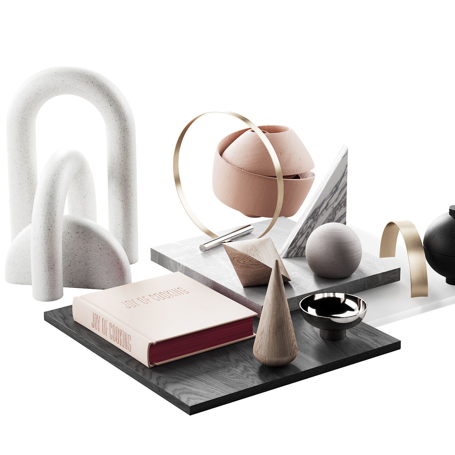 009 geometric figure set for the coffe table 002 3D model_5