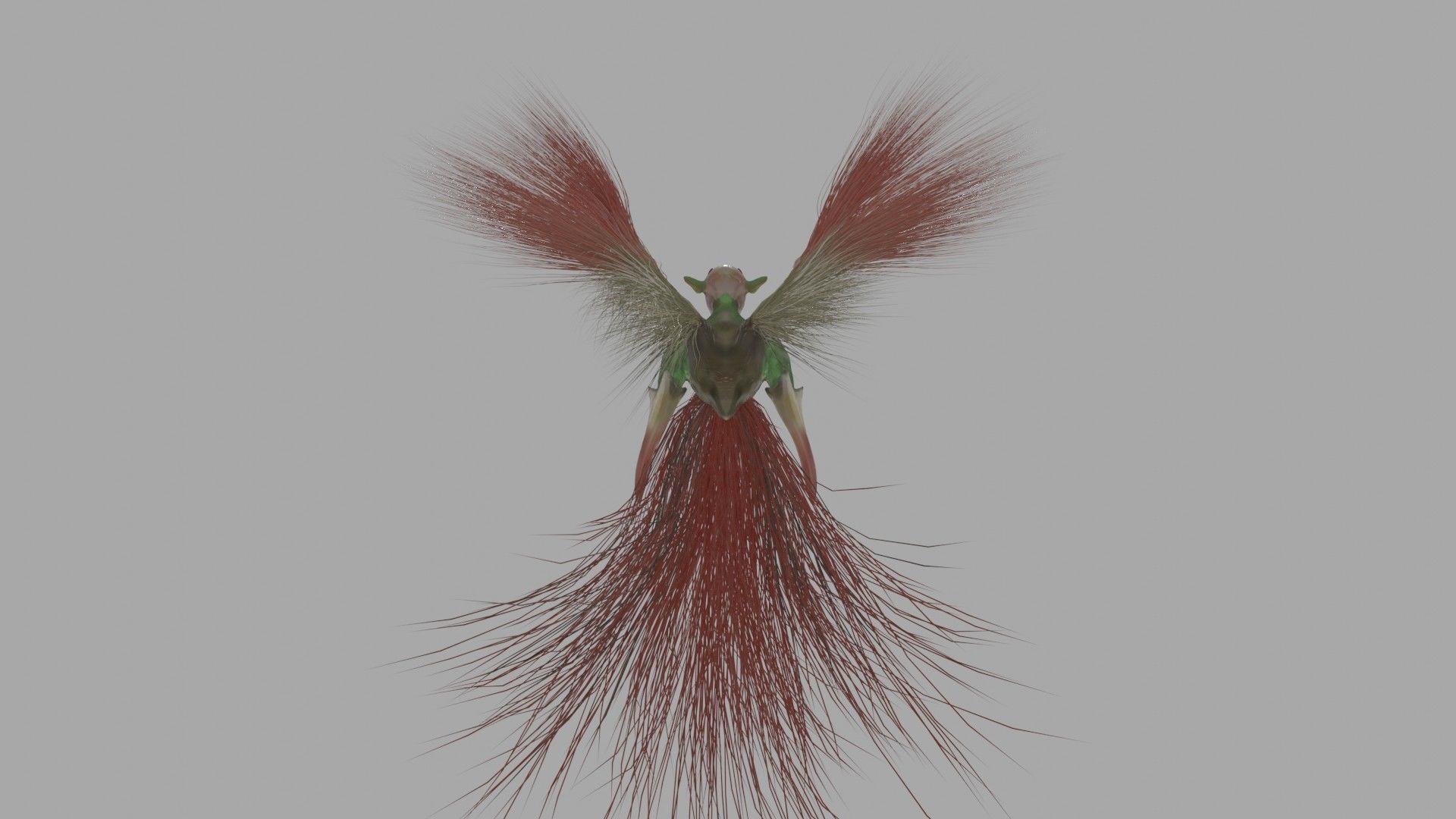 Goblin Wraith Dragon Low-poly 3D model_6