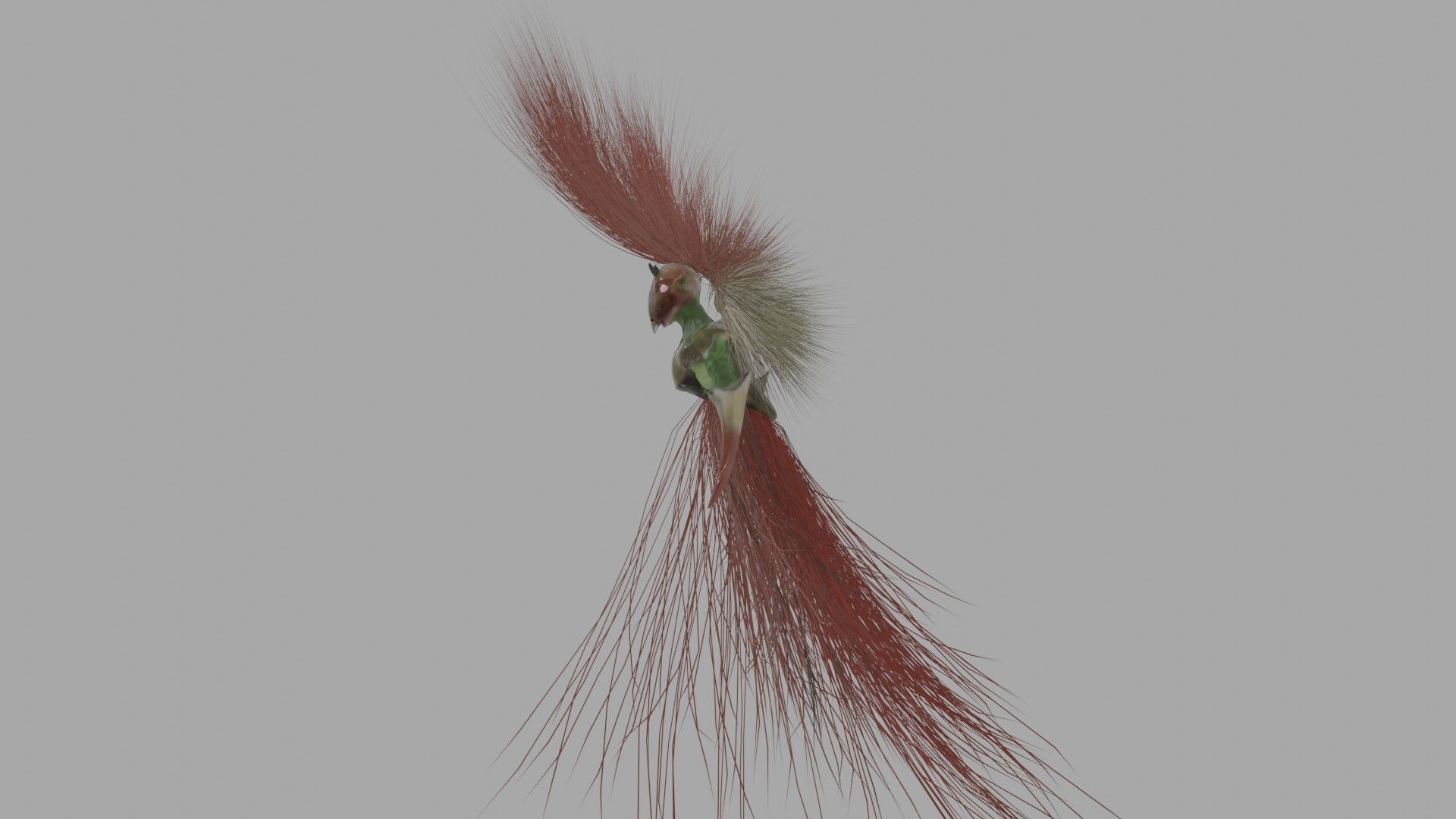 Goblin Wraith Dragon Low-poly 3D model_16