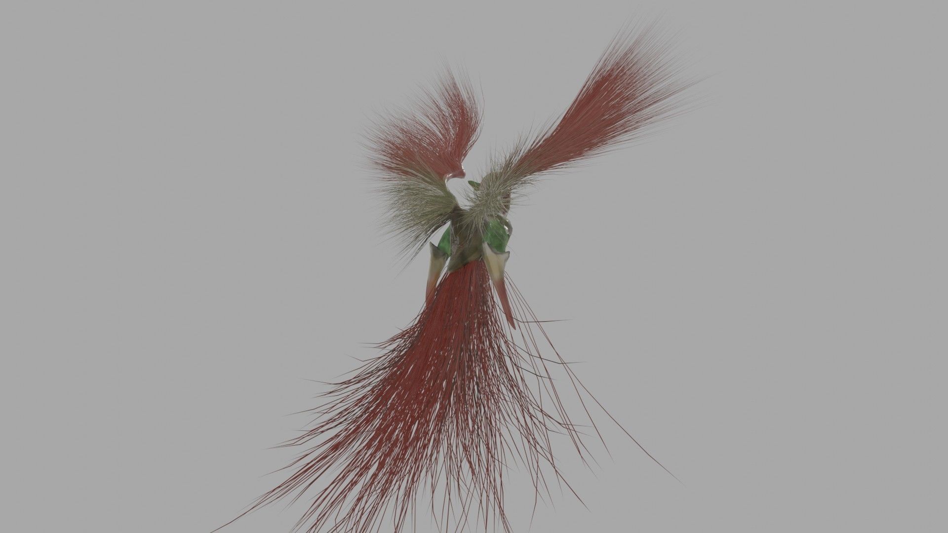 Goblin Wraith Dragon Low-poly 3D model_2