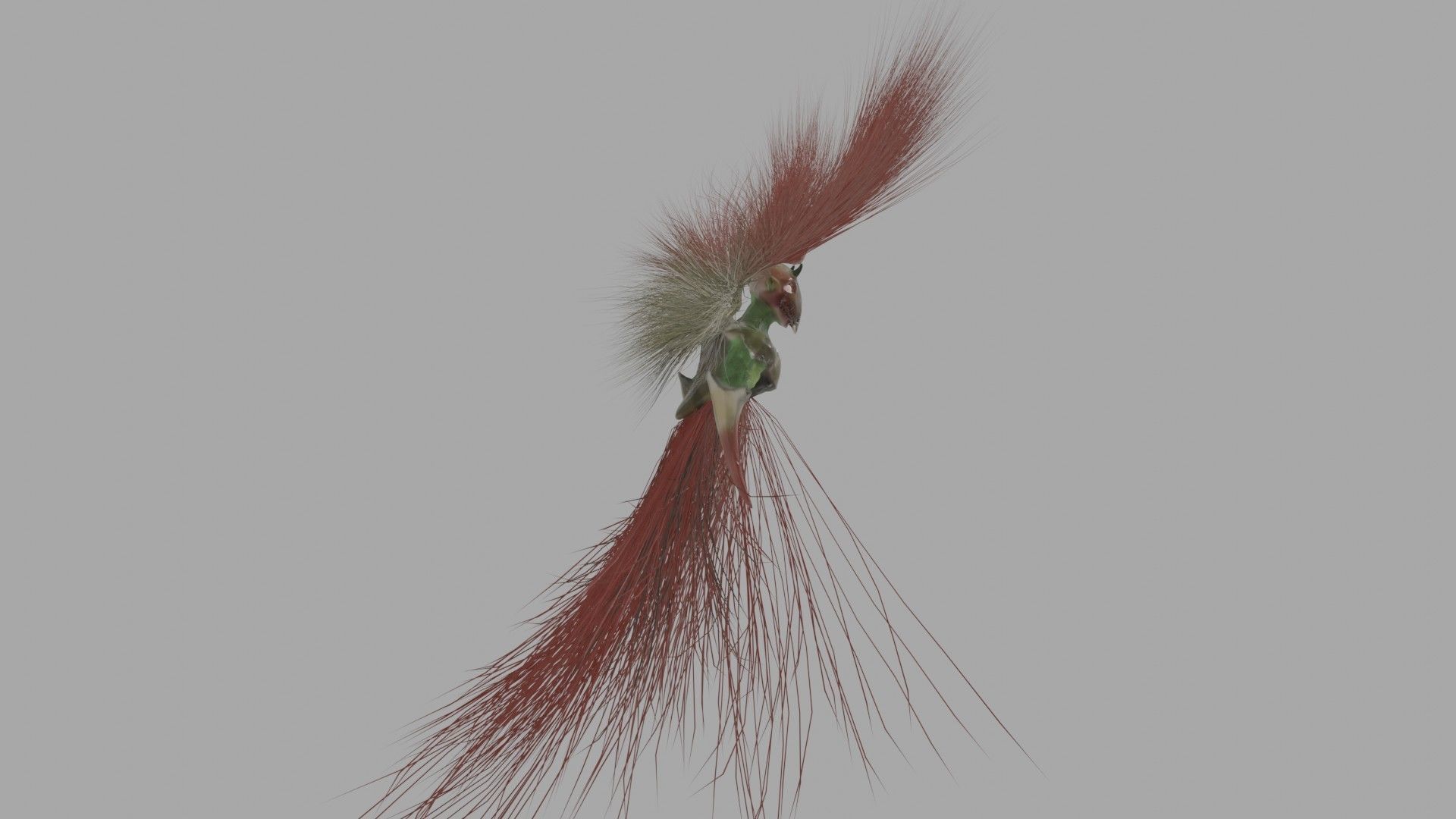 Goblin Wraith Dragon Low-poly 3D model_3