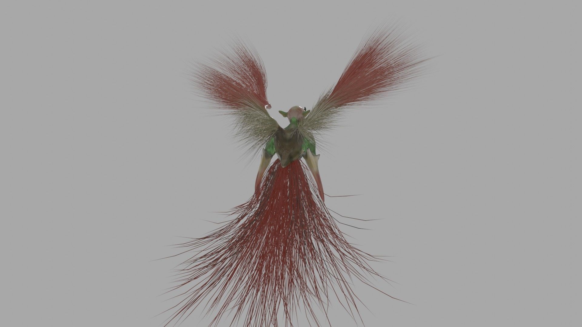 Goblin Wraith Dragon Low-poly 3D model_5