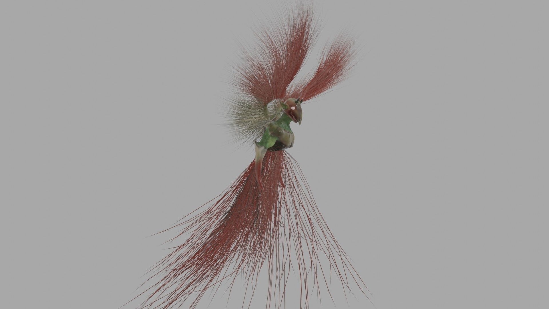 Goblin Wraith Dragon Low-poly 3D model_8