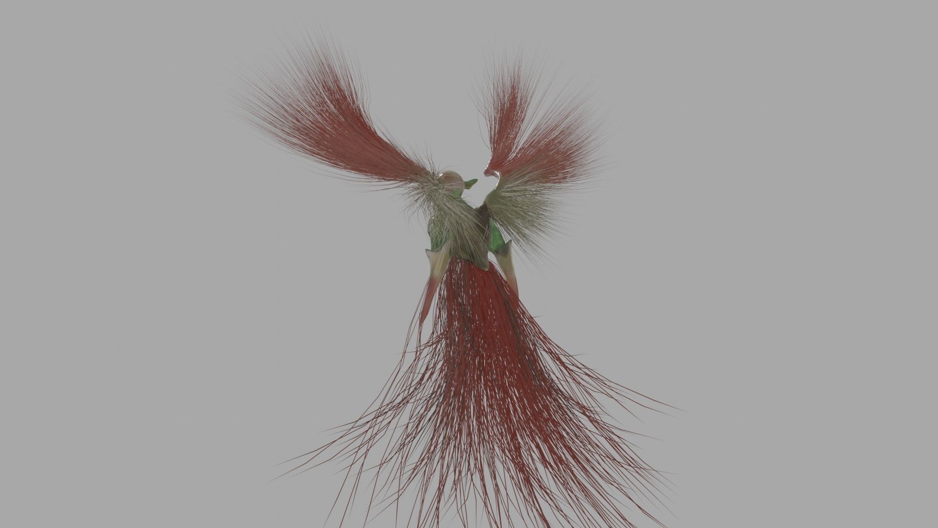 Goblin Wraith Dragon Low-poly 3D model_17