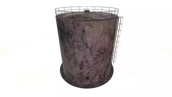 Vertical rust tank