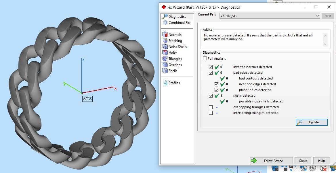 Cuban Ring 3D print model_10