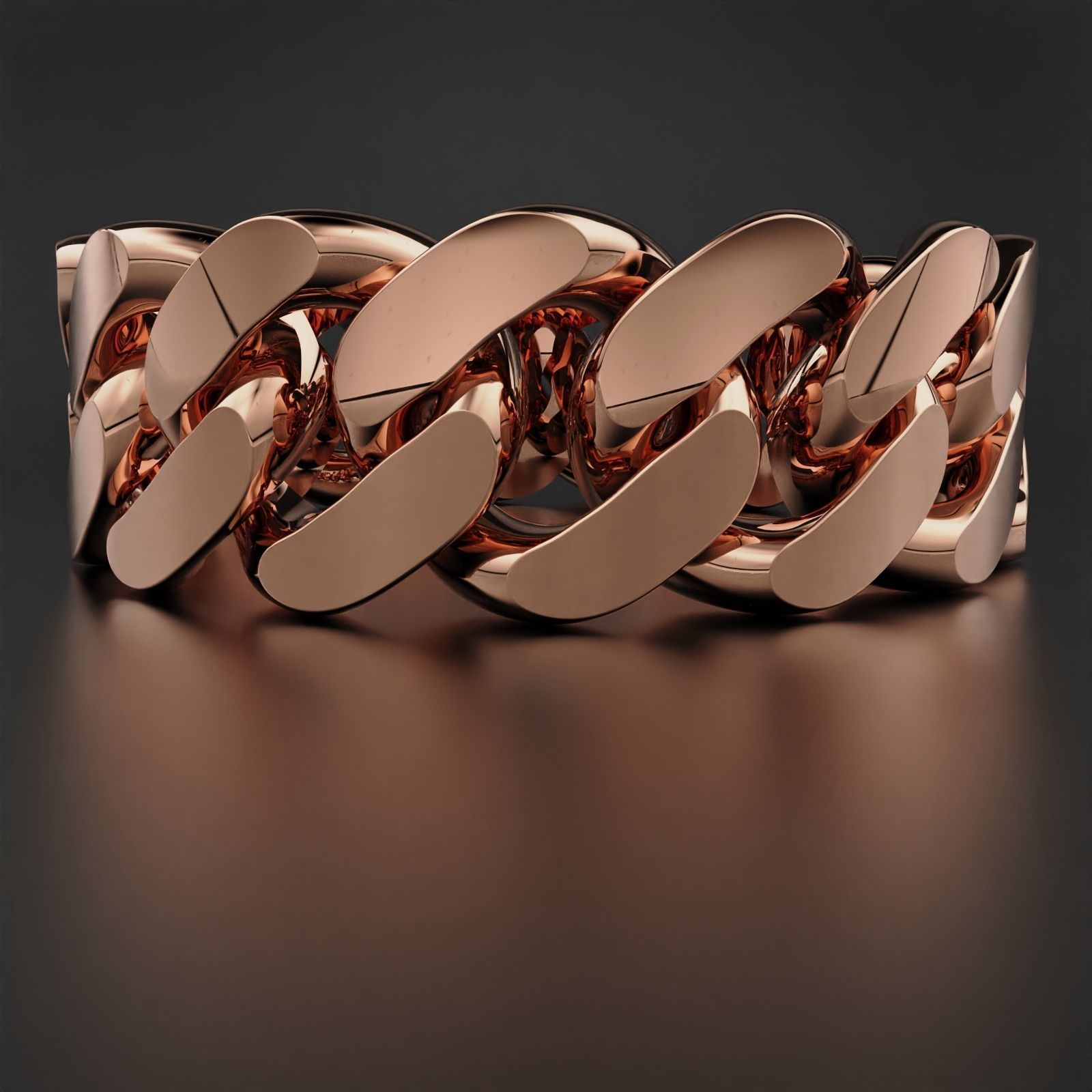 Cuban Ring 3D print model_3