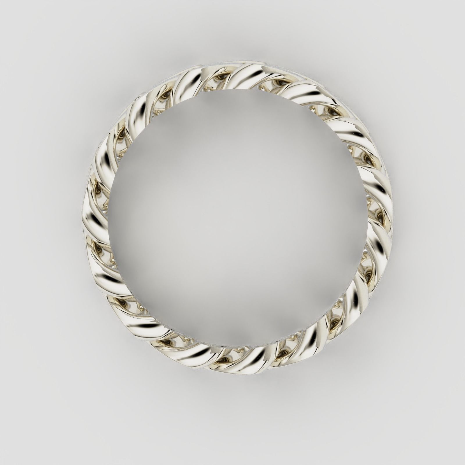 Cuban Ring 3D print model_6