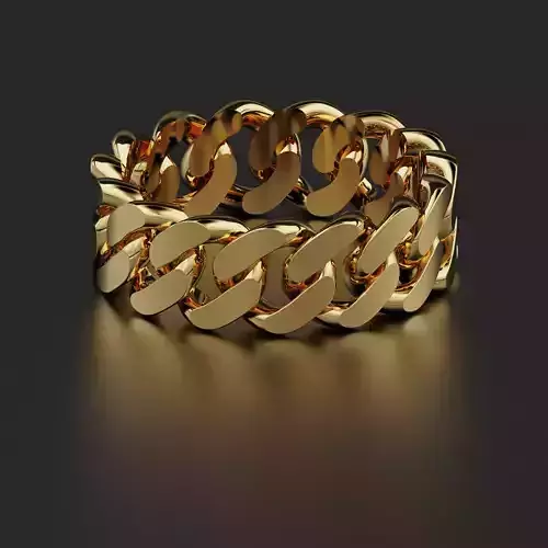 Cuban Ring 3D print model