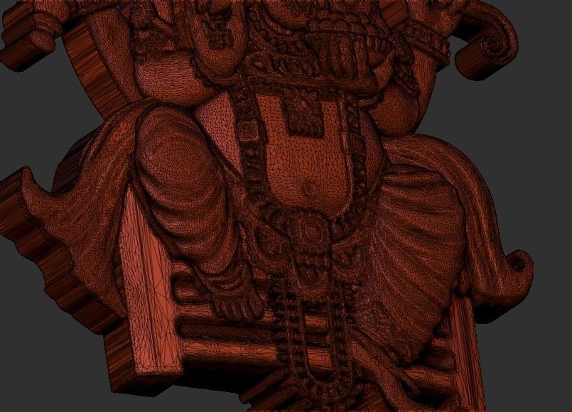 Ganesh ji Loket design 3D print model_16