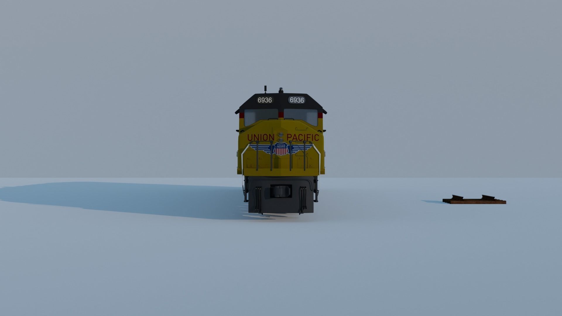 EMD DDA40x for Rendering in Blender 3D model_2