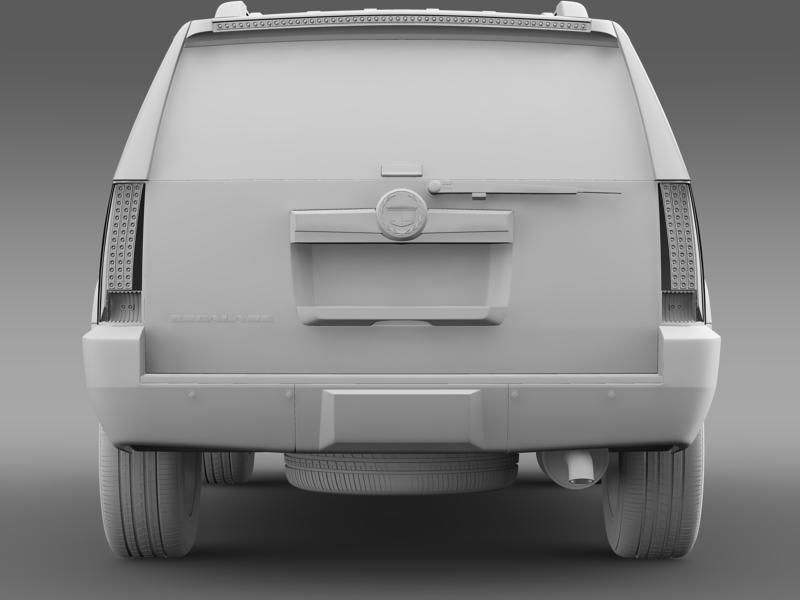 Cadillac Escalade 3D model_7