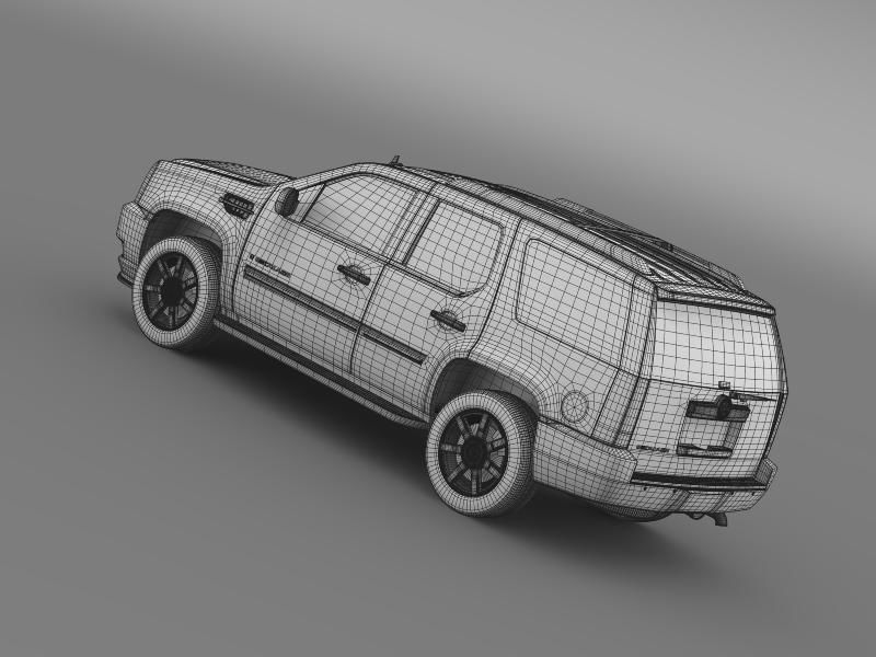 Cadillac Escalade 3D model_13