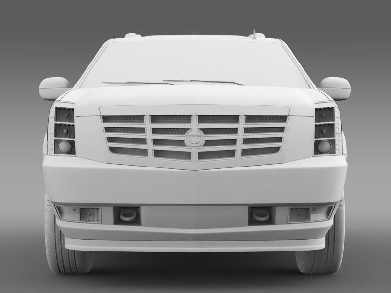 Cadillac Escalade 3D model_6