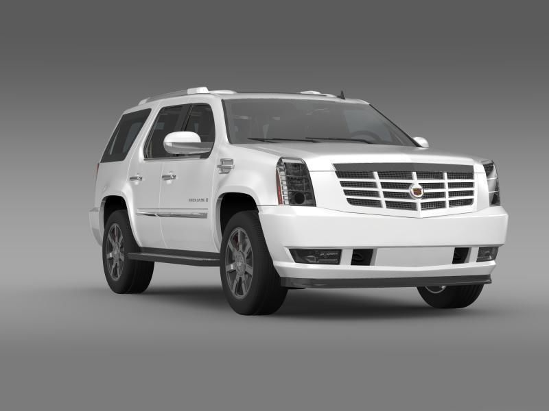 Cadillac Escalade 3D model_5