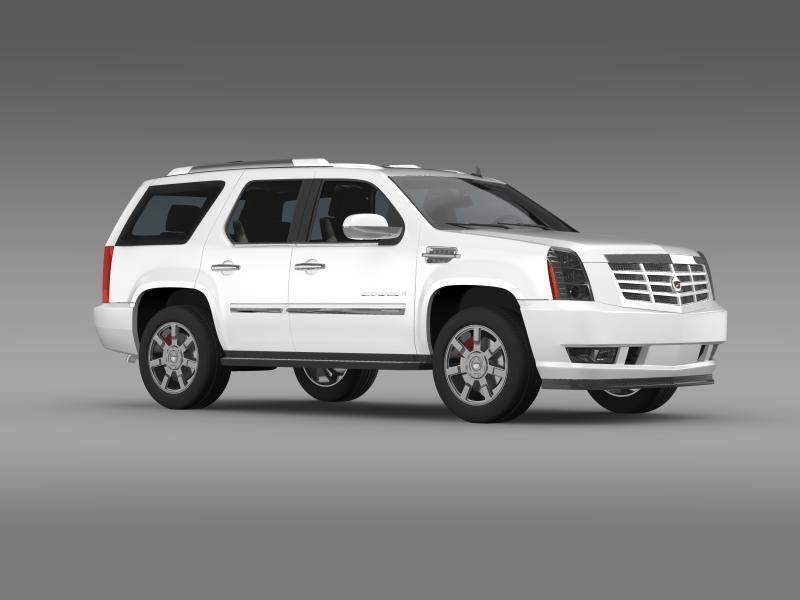 Cadillac Escalade 3D model_4