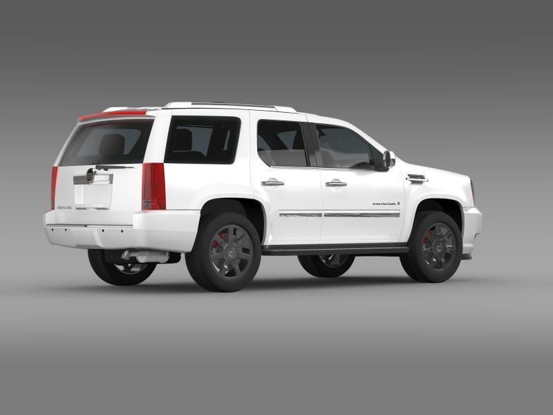 Cadillac Escalade 3D model_2