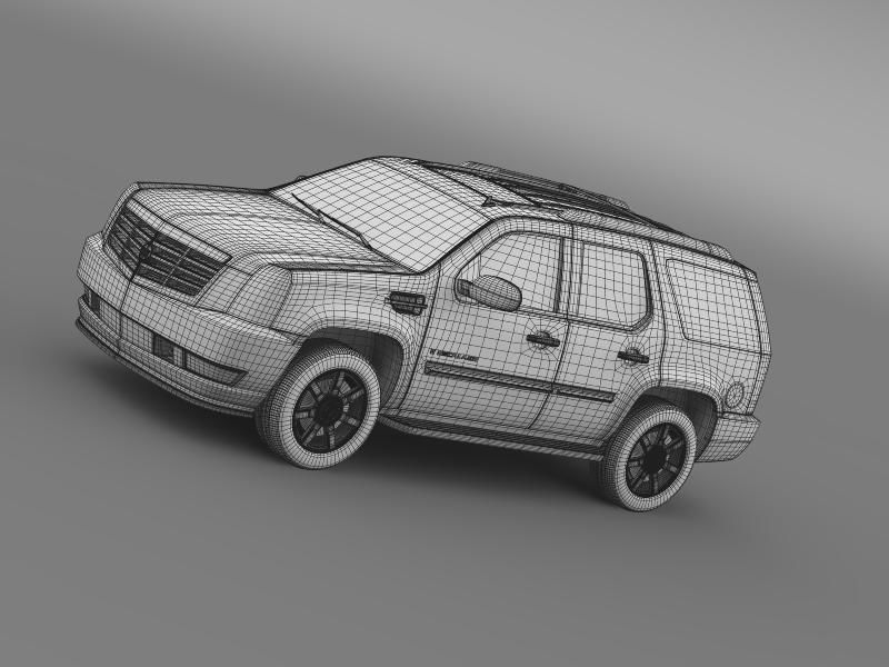 Cadillac Escalade 3D model_10