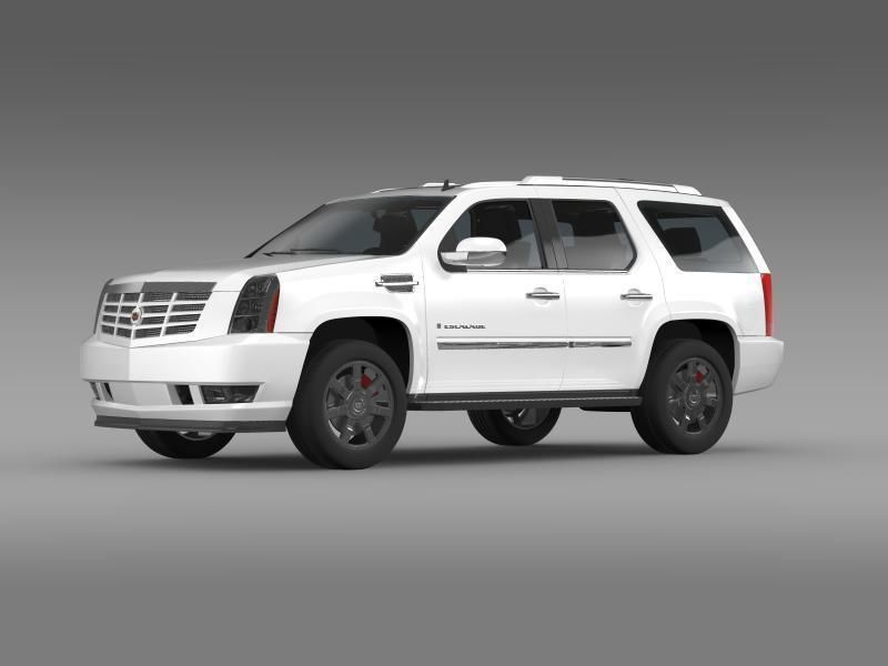 Cadillac Escalade 3D model_16