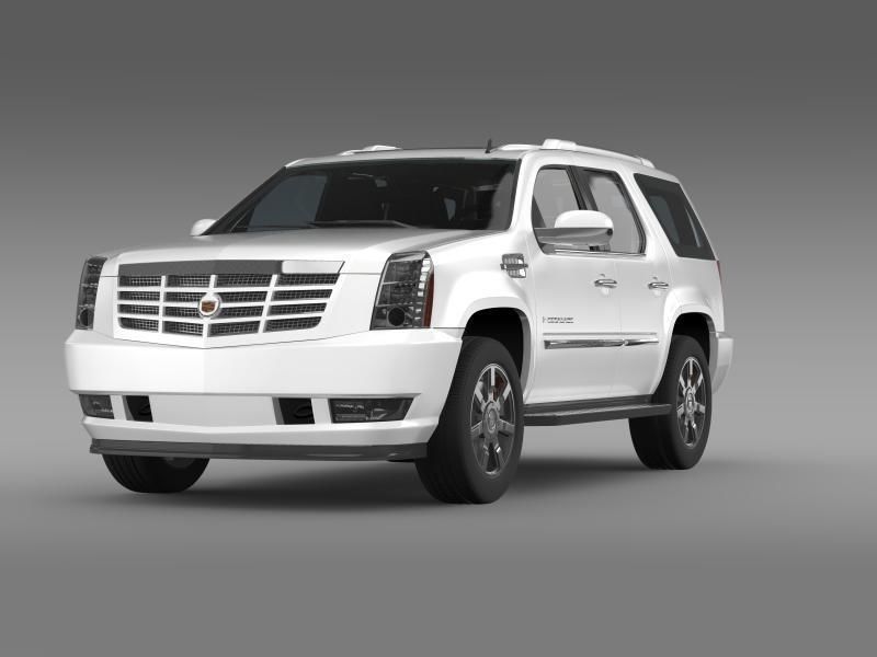 Cadillac Escalade 3D model_15