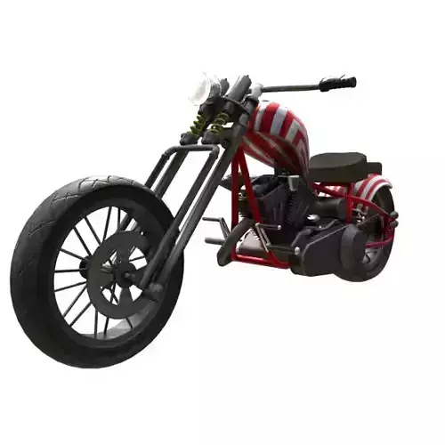 High detailed Bobber model from GTA 5 Free low-poly 3D model