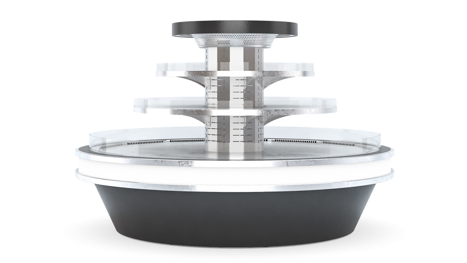 Vegetable Rack with Vegetables 3D model_4