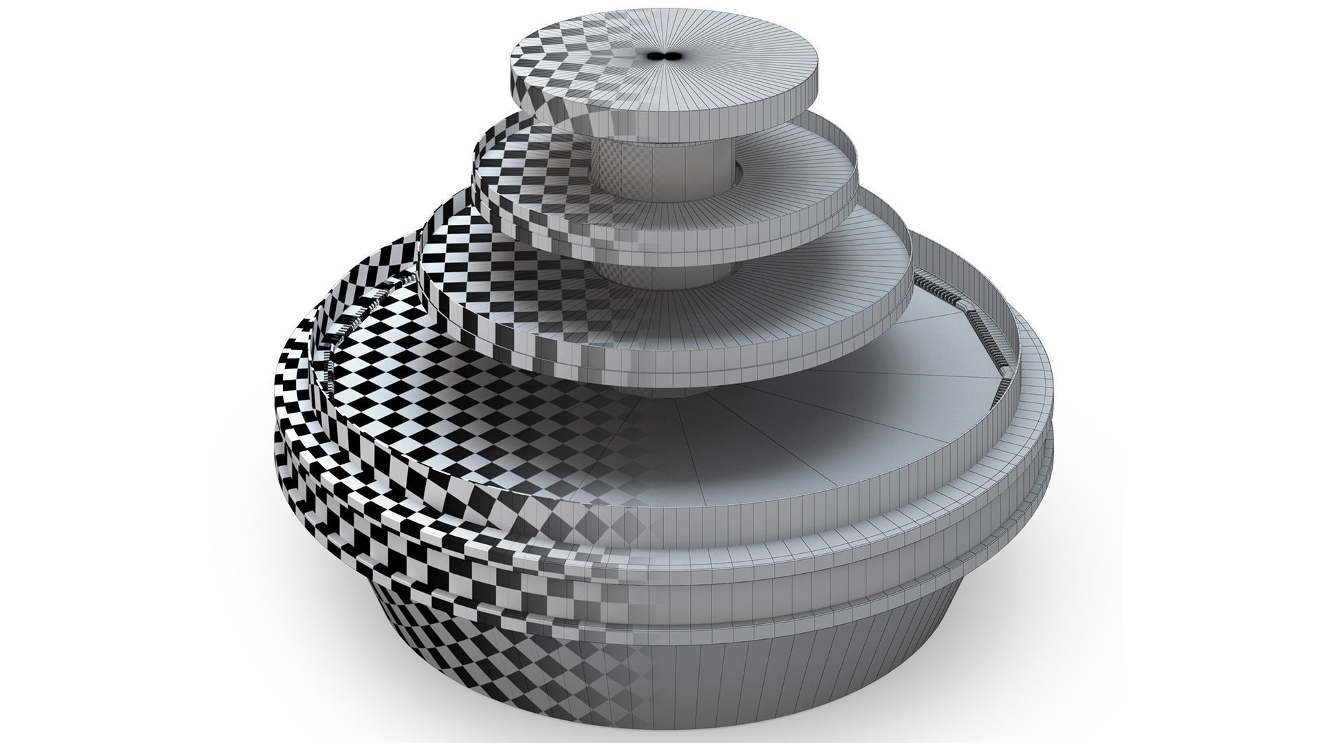 Vegetable Rack with Vegetables 3D model_5