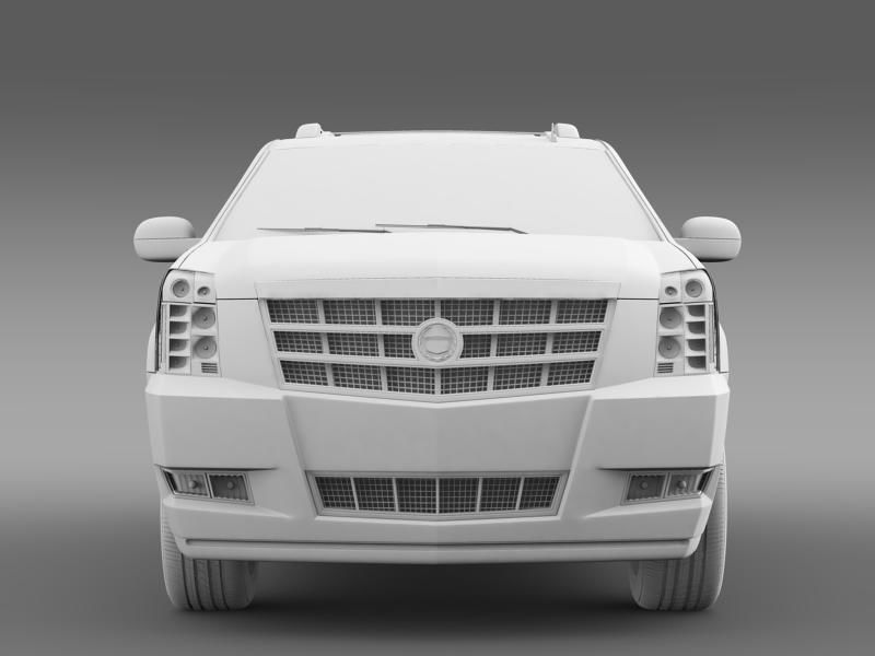 Cadillac Escalade 2013 ESV 3D model_6