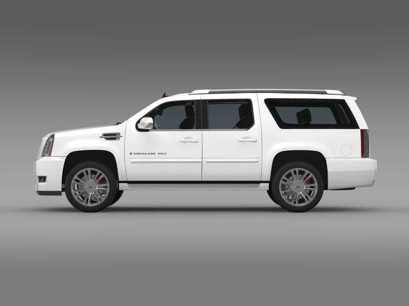 Cadillac Escalade 2013 ESV 3D model_17