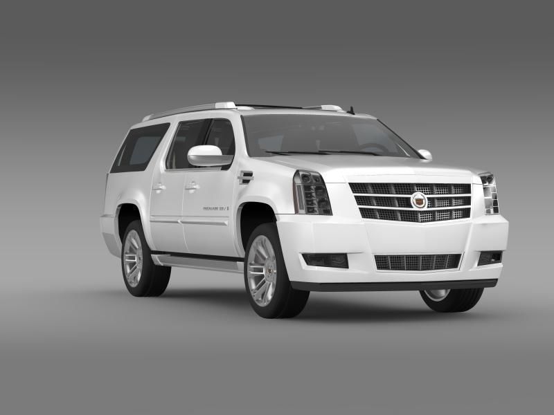 Cadillac Escalade 2013 ESV 3D model_5